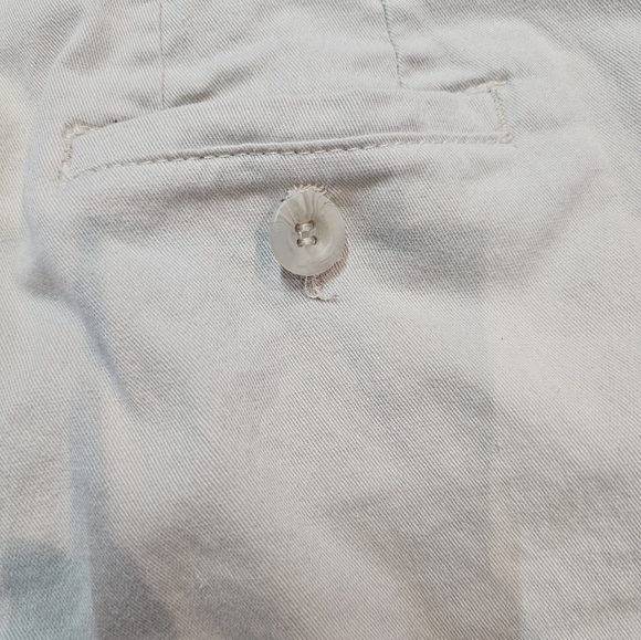 Lee Relaxed Straight Pants Women’s 16 Petite Beige Stretch Cotton Casual Trouser - Picture 7 of 9